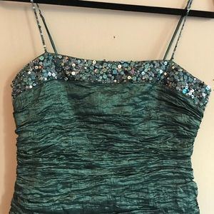 BCBG Green Cocktail Dress